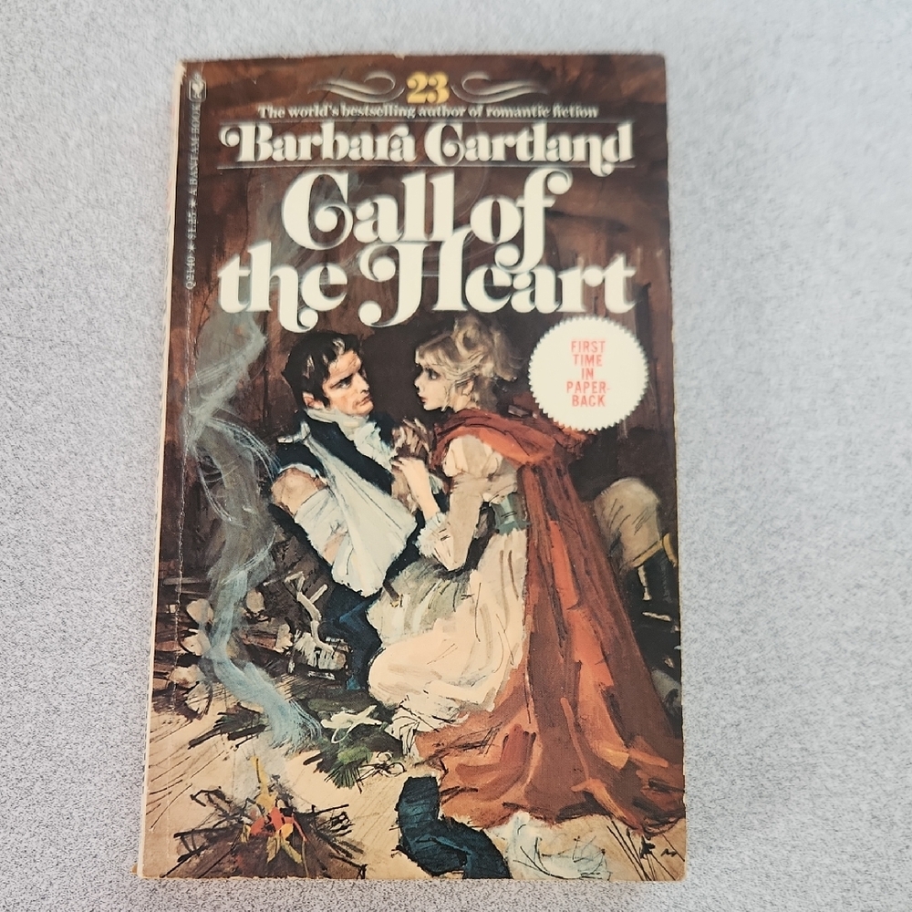 Call of the Heart Paperback Book Barbara Cartland 1975 Vintage